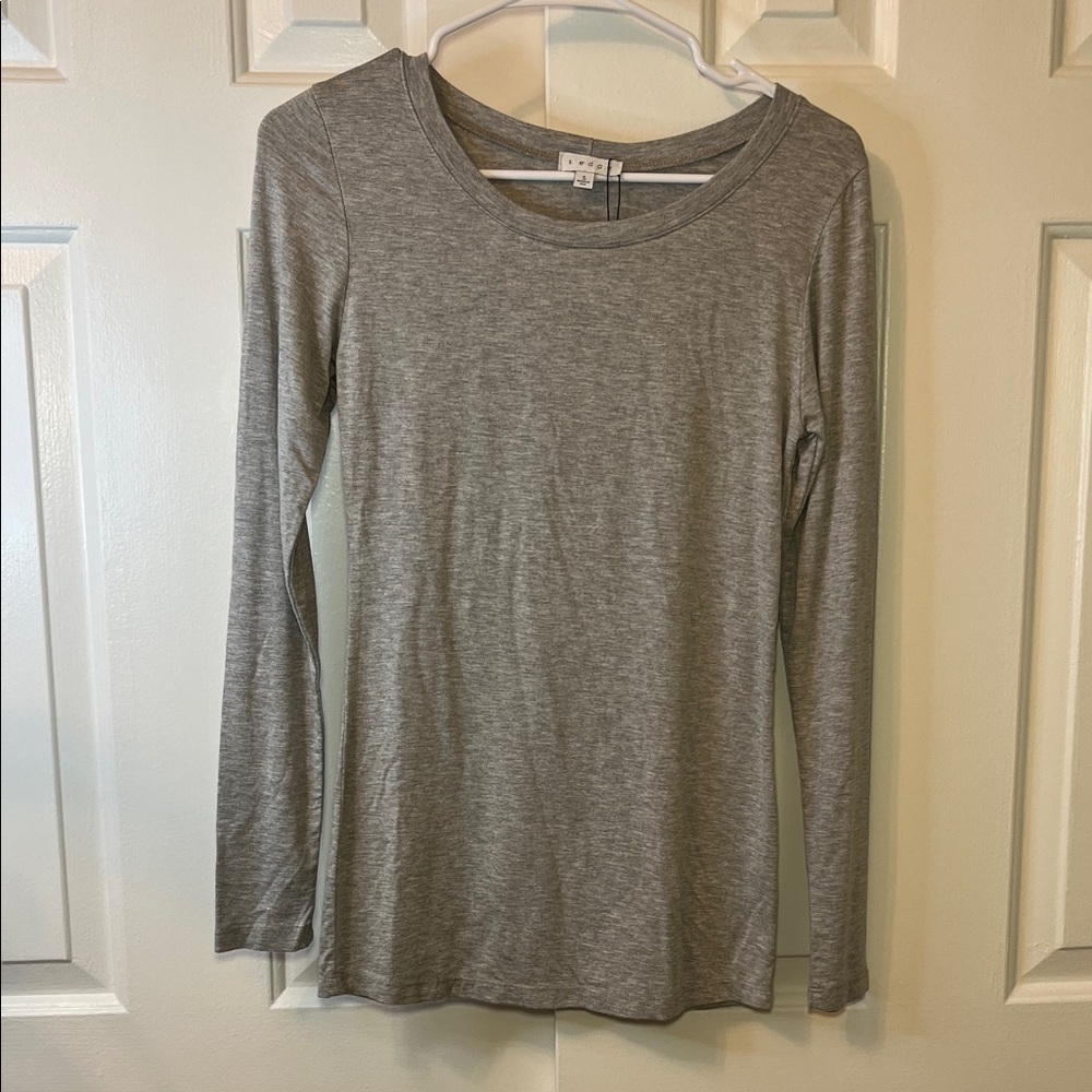 NWT S’edge Gray Long Sleeve Shirt Size‎ S